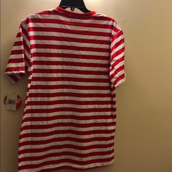 Striped Coca Cola Graphic T - Picture 3 of 4